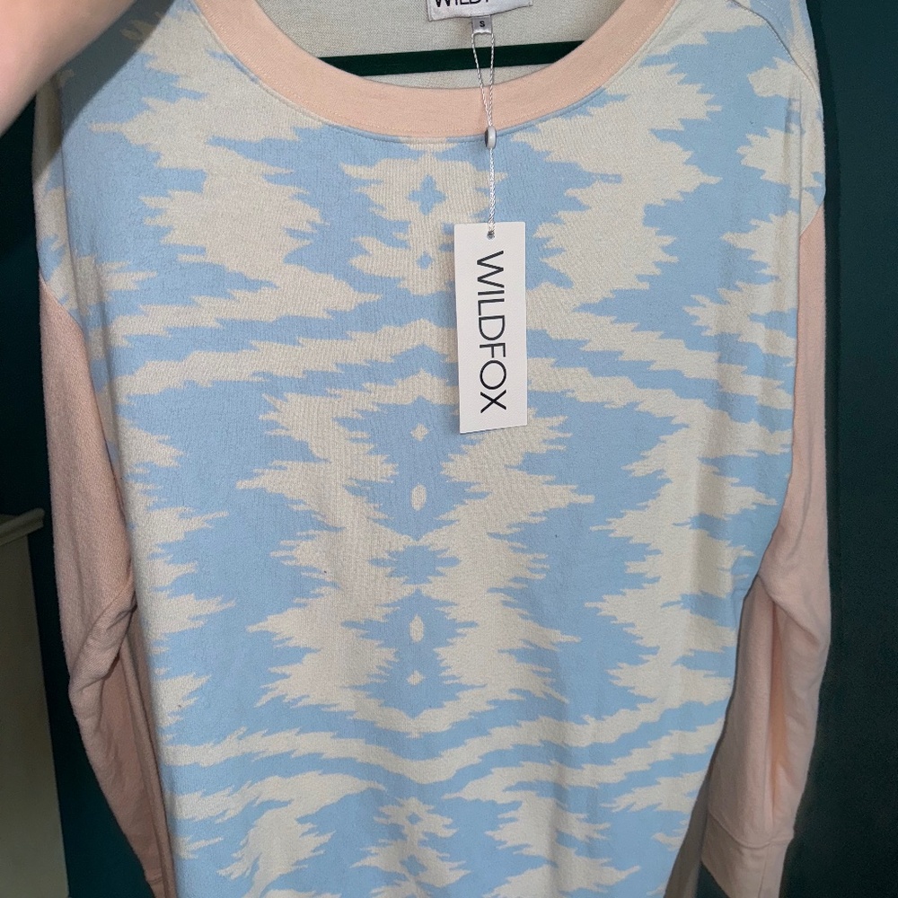Wild fox oversized sweater